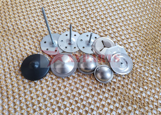 Metalowe okrągłe kotwy izolacyjne 35 mm z samozaciskową podkładką kopułkową