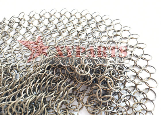 Struktura architektoniczna ChainMail Ring Mesh do dzielników pomieszczeń