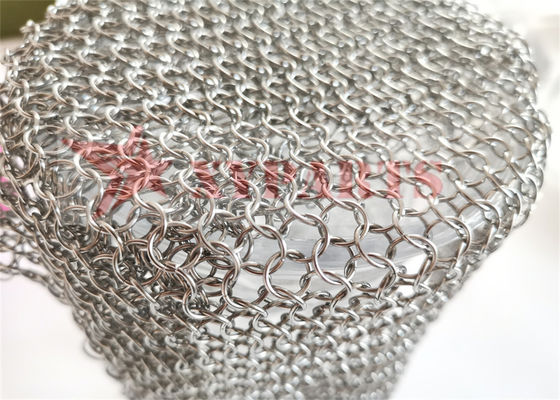 Struktura architektoniczna ChainMail Ring Mesh do dzielników pomieszczeń