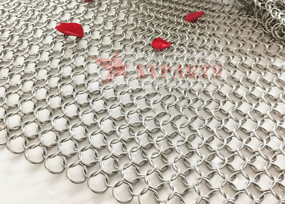 Struktura architektoniczna ChainMail Ring Mesh do dzielników pomieszczeń